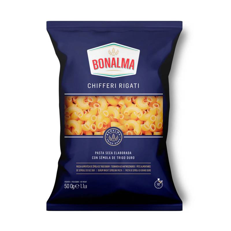 Fideos Chifferi Rigate Bonalma x 500 g. en cuotas sin interés ...