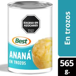Ananá en Trozos Best x 565 g.
