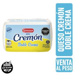 Queso Cremoso Cremón Doble Crema Fraccionado La Serenísima x 1 kg.