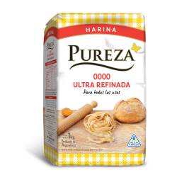 Harina de Trigo 0000 Ultra Refinada Pureza x 1 kg.
