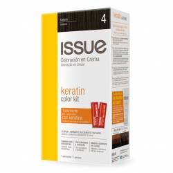 Coloración Issue Castaño Keratina T4 x 1 un.
