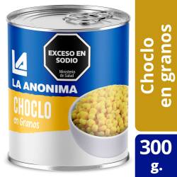 Choclo Desgranado Amarillo La Anónima x 300 g.