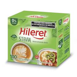 Endulzante Sobres Hileret Stevia x 100 un.