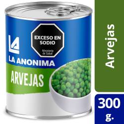 Arvejas Secas Remojadas La Anónima x 300 g.