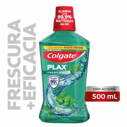 Enjuague Bucal Colgate Plax Fresh Mint 500X350 Ml