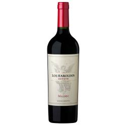 Vino Tinto Los Haroldos Malbec Estate x 750 cc.