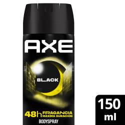 Desodorante Aerosol Axe Black x 150 cc.