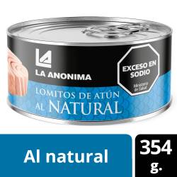 Atún al Natural en Lomos La Anónima x 354 g.