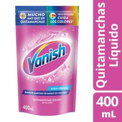 Quitamanchas Líquido Vanish Color Protect Doy Pack x 400 cc.