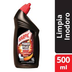 Gel Limpia Inodoros Desinfectante Harpic Power Plus x 500 cc.
