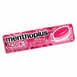 Caramelos Ácidos Menthoplus Black Cherry x 27 g.