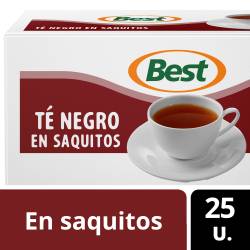 Té Negro en Saquitos Best x 25 un.