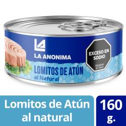 Atún al Natural en Lomitos La Anónima x 160 g.