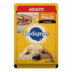 Pouch Perro Adulto Pollo Pedigree x 100 g.