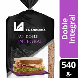 Pan Doble Integral La Anónima x 540 g.
