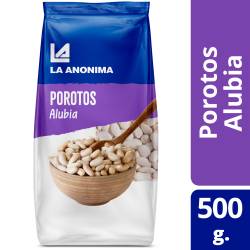 Porotos Secos Alubias La Anónima x 500 g.
