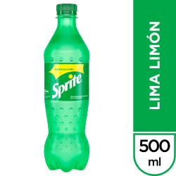 Gaseosa Sprite Lima Limón Pet x 500 cc.