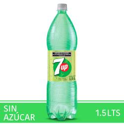 Gaseosa 7 Up Sin Azucar Botella 1,5Lt. x1