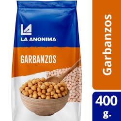 Garbanzos La Anónima x 400 g.
