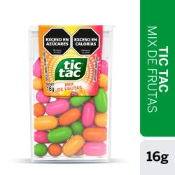 Pastillas Tic Tac Mix de frutas x 16 g.