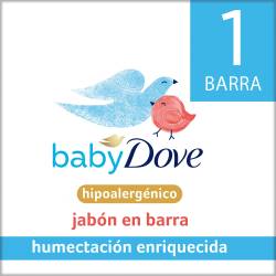 Jabón en Barra Baby Dove Humectación Enriquecida x 75 gr.