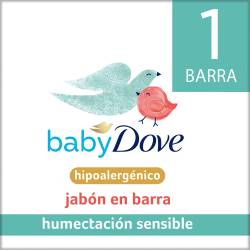 Jabón en Barra Baby Dove Humectación Sensible x 75 gr.