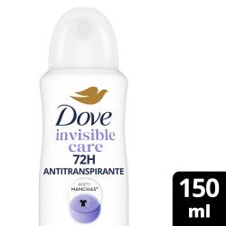 Antitranspirante Aerosol Dove Invisible Dry x 150 cc.