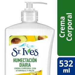 Crema Corporal St. Ives Humectación Diaria x 532 ml.