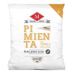 Pimienta Molida 51 Blanca en Sobre x 25 g.