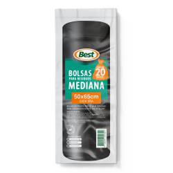 Bolsas para Residuos Best 50x65cm x 20 un.