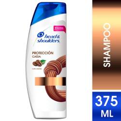 Shampoo Protección Head Shoulders Caída con Cafeína x 375 cc.