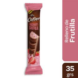 Chocolate con Leche Yogurt Frutilla Cofler x 35 g.