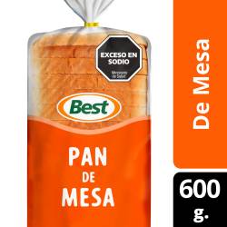 Pan de Mesa Grande Best x 600 g.