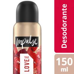 Desodorante Aerosol Impulse True Love x 150 cc.