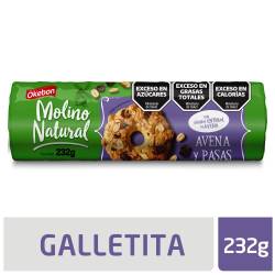 Okebon Molino Natural A y Pasas 232g