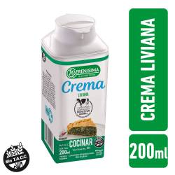 Crema Uat Ideal para Cocinar Liviana La Serenísima x 200 cc.