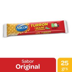 Turrón de Maní Arcor x 25 g.
