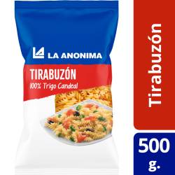 Fideos Tirabuzón La Anónima x 500 g.