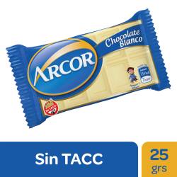 Chocolate Blanco Arcor x 25 g.