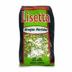 Arvejas Secas Partidas Lisetta x 400 g.