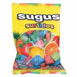 Caramelos Masticables Sugus Frutales Surtidos x 150 g.