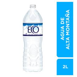 Agua Mineral sin gas Eco de los Andes x 2 lt.