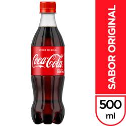 Gaseosa Cola Coca-Cola Pet x 500 cc.