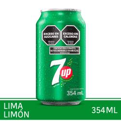 Gaseosa 7 Up Lata 354cc x1