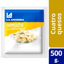 Capellettis 4 Quesos La Anónima en Blíster x 500 g.