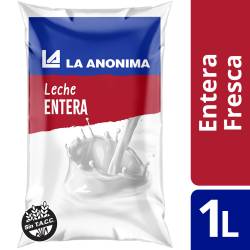 Leche Entera La Anónima Ultra Fortificada Sachet x 1 Lt.