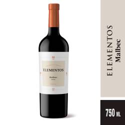 Vino Tinto Elementos Malbec x 750 cc.