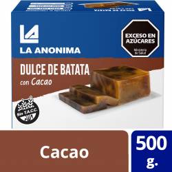 Dulce de Batata con Chocolate La Anónima x 500 g.