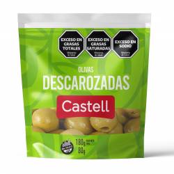 Aceitunas Verdes Descarozadas Doy Pack Castell x 80 g.