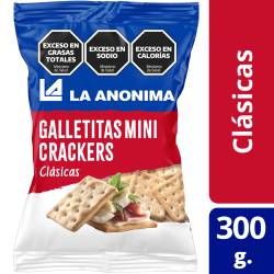Galletitas Crackers Bolsa La Anónima x 300 g.